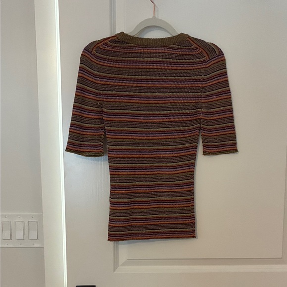 ba&sh Multicolor Striped Knit Top - Picture 2 of 5